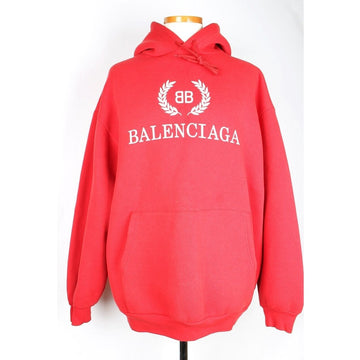 BALENCIAGA Lorbeerstickerei Logo Hoodie M 153972155