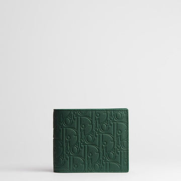 Dior Bifold Wallet - Deep Green Gravity Leather 153974271