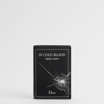 DIOR Reisepasshülle - Schwarz & Weiß Buchhülle Prägung Kalbsleder 153974317