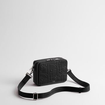 Dior Zip Pouch with Strap - Black 153974340