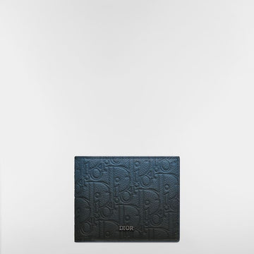Dior Wallet - Blue-Black Gradient Gravity Leather 153974396