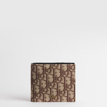 Dior Bifold Wallet - Brown Oblique Jacquard 153974397