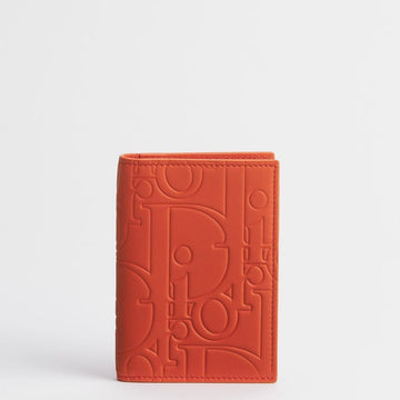 DIOR Bifold Geldbörse - orange Glattleder 153974445