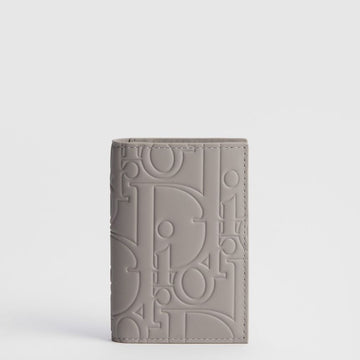 Dior Bifold Card Wallet - Grained Trianon Gravity Smooth Leather 153974448