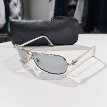 CHROME HEARTS レッド ワイエット サングラス 153975206