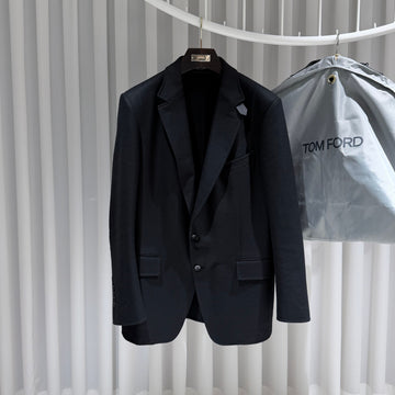 Tom Ford O'Connor Wool Suit Jacket Blazer Black A+/56 153975504