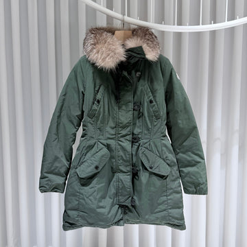 Moncler Women's Khaki Down Jacket 153977108