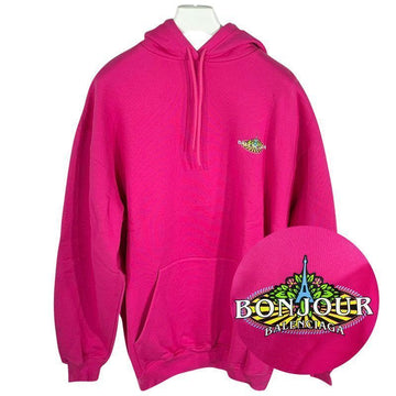 Balenciaga Women's Pink Hoodie 578135 THV61 5630 Authentic 100% 150281060