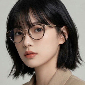 MAXMARA MM5167 D 055 メガネフレーム アジアフィット ラウンド レディース メンズ ファッション 154022069