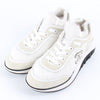 CHANEL CC Logo Strick Sneakers Weiß 36(230) 154022961 [P]
