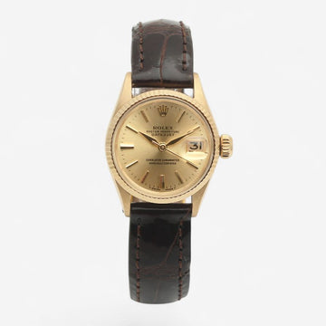 ROLEX デイトジャスト 6517 ゴールド 26 スモール レディース 時計 クラシック ビンテージ 1985年製 154023105