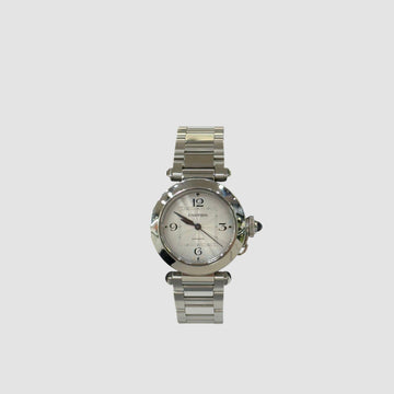 Cartier Pasha 35mm Steel New Model 154023353