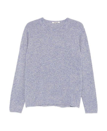 AURALEE シルクウールニットPOトップ ライトパープル A25AP01JZ 152202085