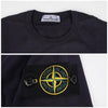 STONE ISLAND Wappen Patch gebrushtes Bio-Baumwoll Sweatshirt 6100028 S0A20 V0026 143915686 [P]