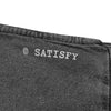 SATISFY Kurzarm T-Shirt Moscheck Aged Black 154025152 [P]