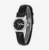 CASIO LTP-V006L-1B2UDF Armbanduhr für Frauen aus Leder 145430400 [P]