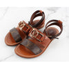 Louis Vuitton Gold Flat Sandals 36(230) 154026229 [P]