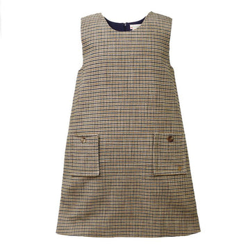 BONPOINT Kids Ginet House Tuss Flannel Dress W05GDRW00060 338 154026436
