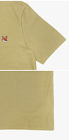 Maison Kitsune Fox Head Patch Men's Short Sleeve T-Shirt P357 144569708 [P]