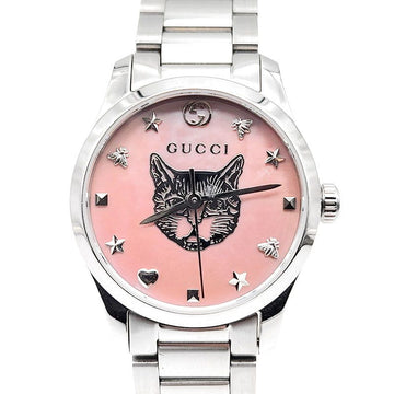 GUCCI G タイムレス スチール ウォッチ (126.5) L337116 154028847