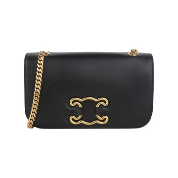 Celine Gold Frame Triumph Shoulder Bag Medium 36845 154029179