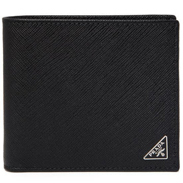 PRADA メタル装飾の二つ折り財布 38996041