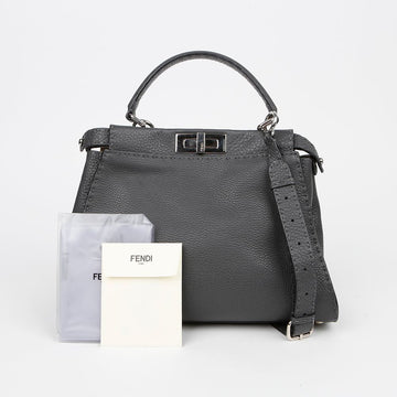 Fendi Peekaboo Regular Tote Shoulder Bag 153742301