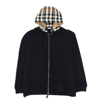 Burberry Checked Cotton Men's Hoodie Zip-Up 8060705 153851063 [P]
