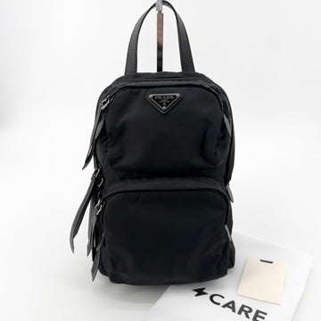 Prada Re-Nylon Triangle Logo Sling Bag Backpack 1bz026 154030624