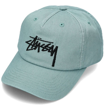 STUSSY 25FW ミッドデプス ビッグスタック スナップバック 1311145 SEAWATER 154031341