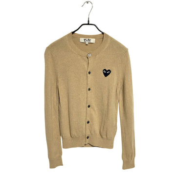 COMME DES GARCONS Damen Rundhals-Strickjacke Beige 154034375