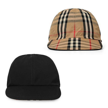 BURBERRY チェックリバーシブルアダルキッズボールキャップ 144731857 [P]
