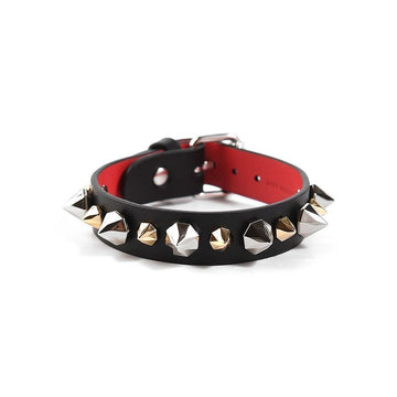CHRISTIAN LOUBOUTIN Spike Rubylink Armband Schwarz 1215166 M039 148808726