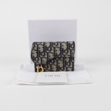 Dior Oblique Accordion Saddle Card Wallet S5644CTZQ 153506717
