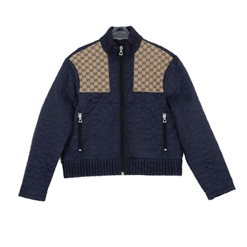 Gucci Quilted Jacket with GG Detail Size 56 153695968
