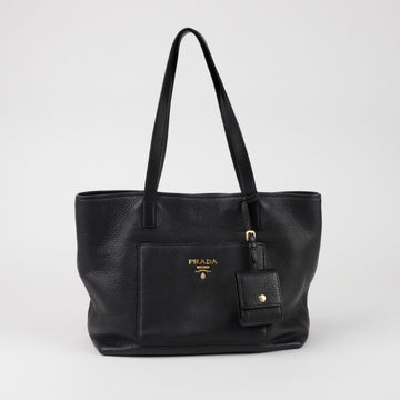 Prada Metal Logo Shoulder Bag 153748303