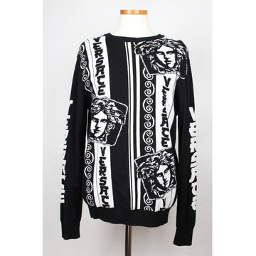Versace Logo Pullover Knit 48 154052742