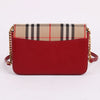 Burberry Vintage Check Red Mini Chain Shoulder Bag 154054208 [P]