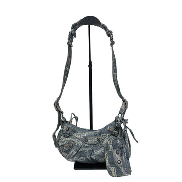 Balenciaga Monogram Denim Le Cagole XS Shoulder Bag and Crossbody Bag H00266 154054725