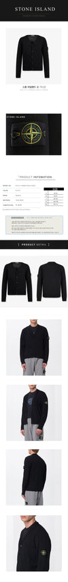 STONE ISLAND ボタンカーディガン K2S15 5100068 S00C4 V0029 154055461 [P]
