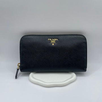 Prada Saffiano Zipper Long Wallet 154055481