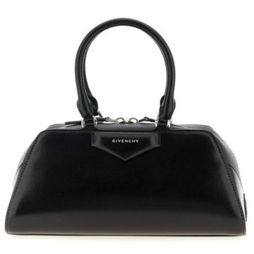 GIVENCHY 26SS Box Leder Small Antigona East-West Tasche Schwarz 148548509