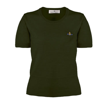 VIVIENNE WESTWOOD ウィメンズ ベア ウール ニット 半袖 1803002Q Y0006 D404 154066265