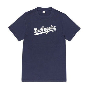 SPORTY & RICH Short Sleeve Dodgers T-Shirt Dark Navy 138858917