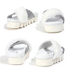 JOSHUA SANDERS 10131F WHITE FUR Sandalen 154067617 [P]