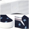 JOSHUA SANDERS Damen Slipper mit Sternmuster 10078W WHITE STAR 154067621 [P]