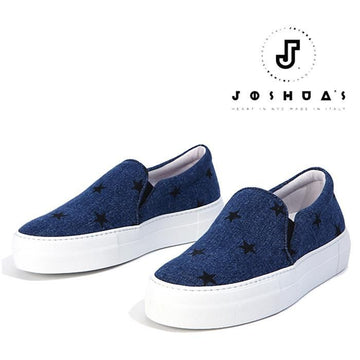 JOSHUA SANDERS Damen Slipper mit Sternmuster 10078W 154067622