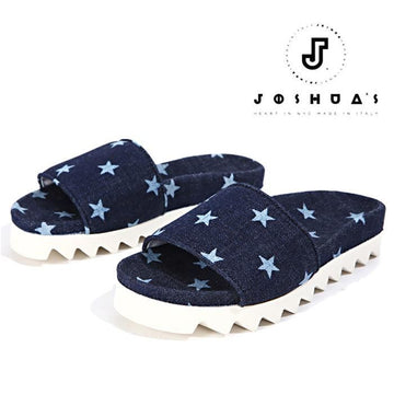 Joshua Sanders Denim Sandals White Star 10060SP 154067630