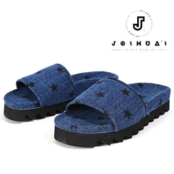 JOSHUA SANDERS Denim Slipper BLACK STAR 10060SP 154067631