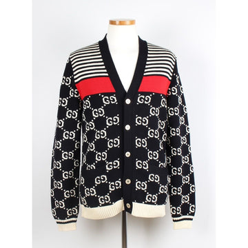 GUCCI GGストライプ限定版カーディガン XS 154067935